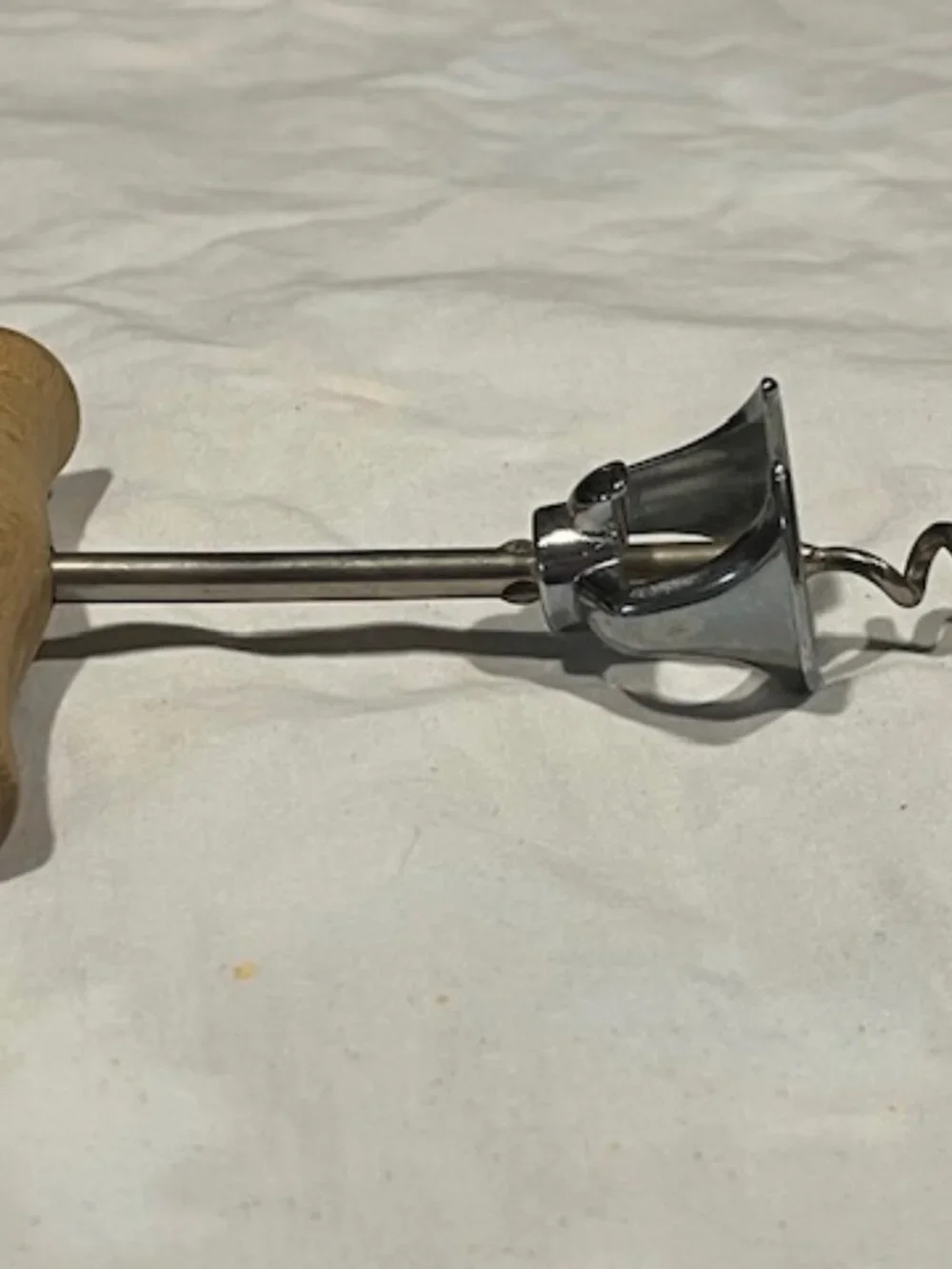 Bell Spiral Corkscrew Wood Handle Wine Cork Bottle Opener 3.5